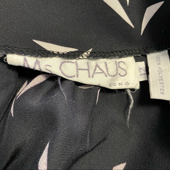 Ms. Chaus Vintage Belted Dress, Size 12 - Picture 11 of 11